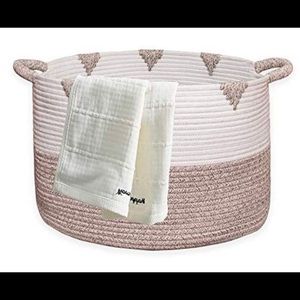 Blanket Basket for Storage Toys Laundry Clothes